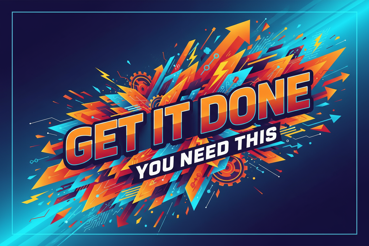 Get it Done- you need this